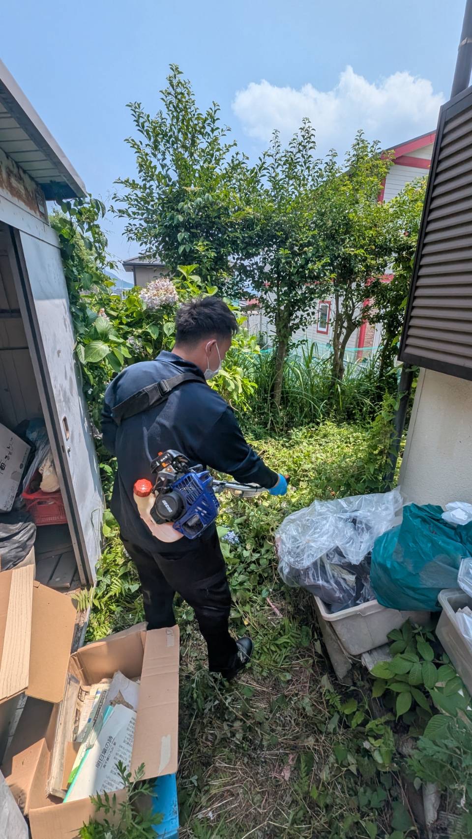 北九州市で遺品整理作業