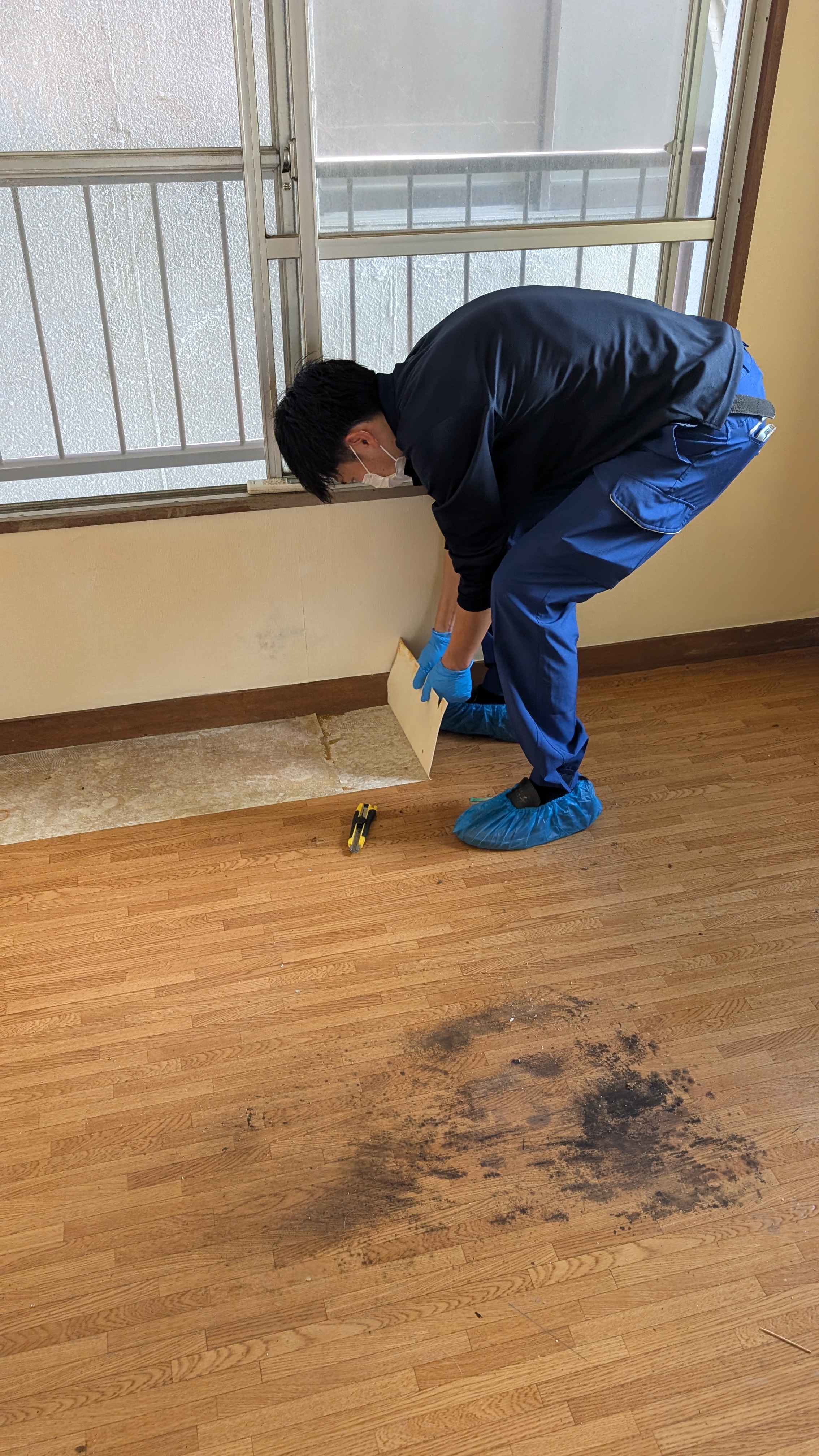 久留米市にて特殊清掃！