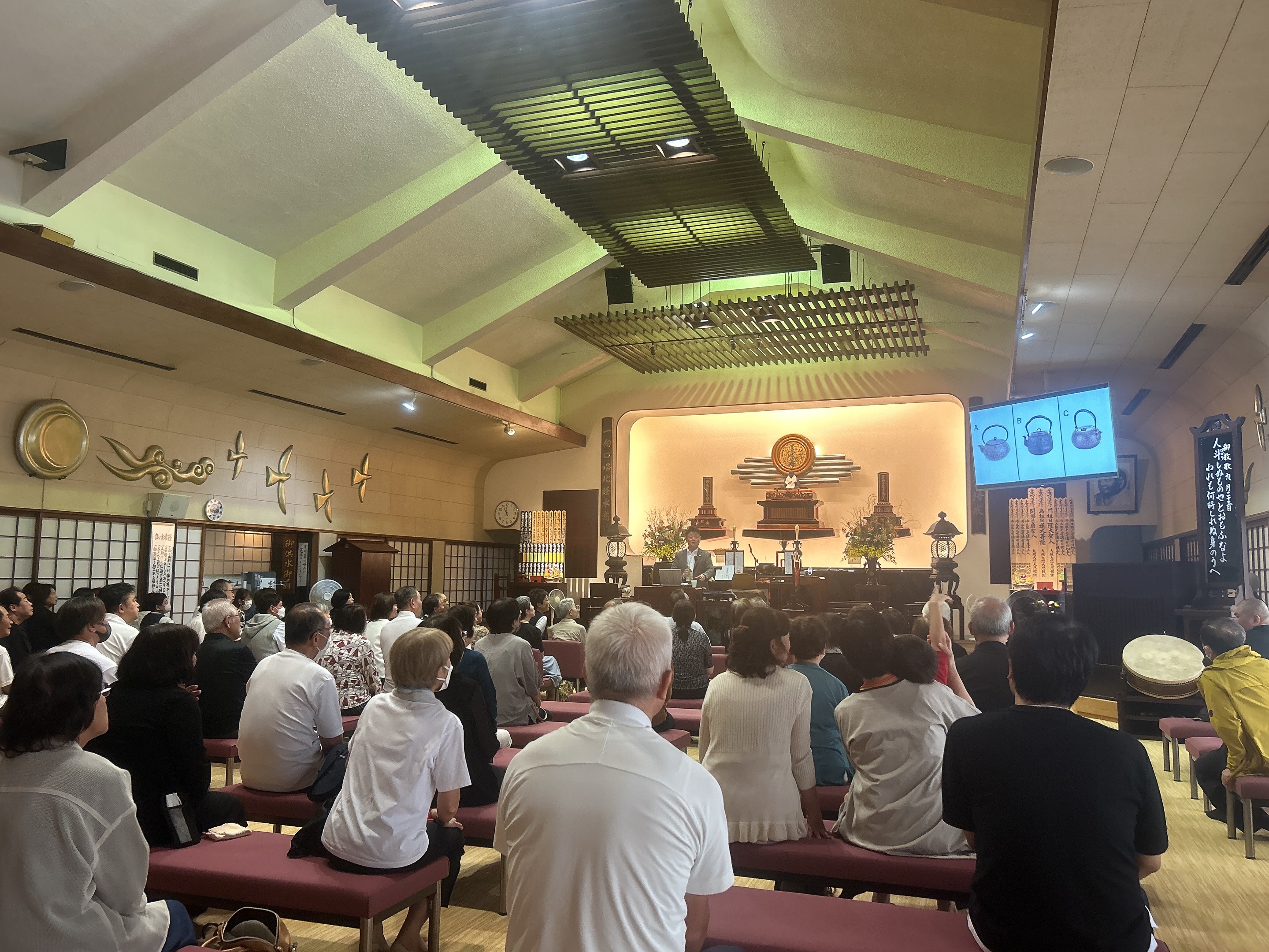 光薫寺での終活講演会に参加しました！