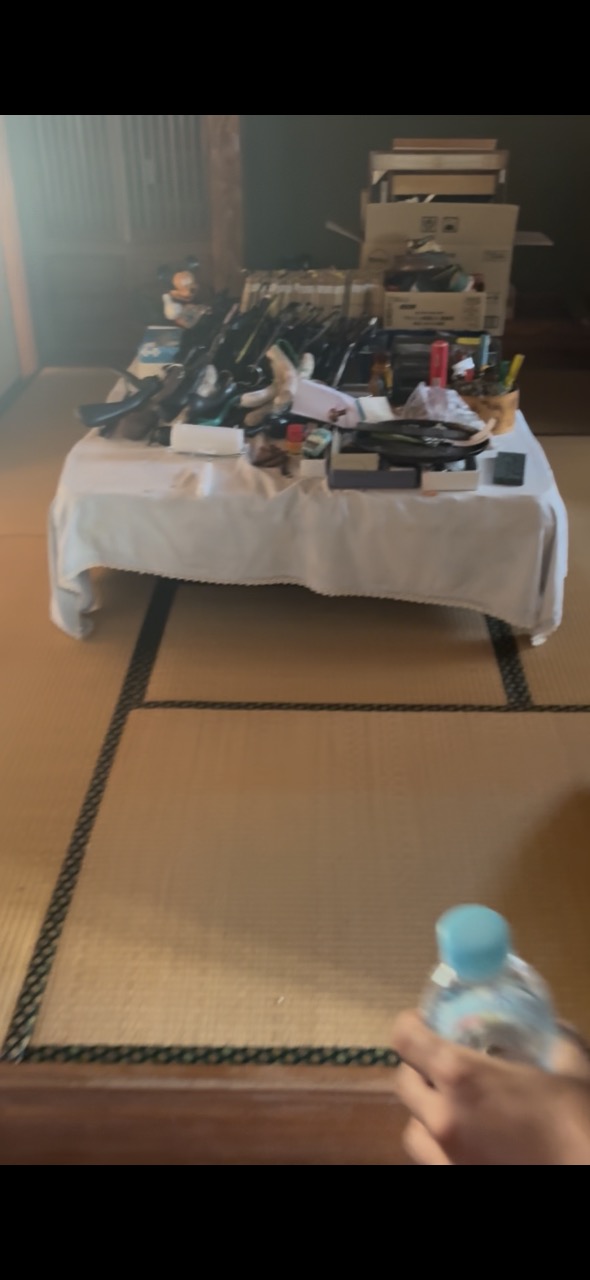 久留米市国分 遺品整理 作業前のお部屋