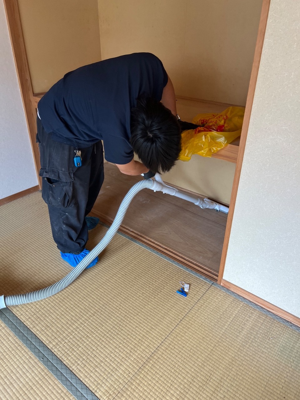 大牟田市 市営住宅 特殊清掃・遺品整理 作業前の室内