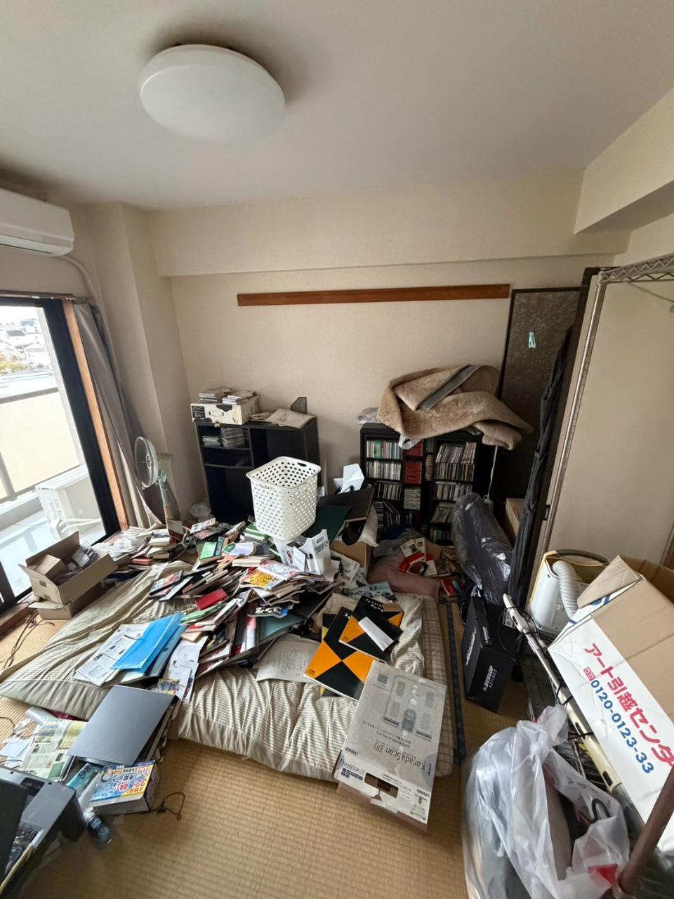 福岡市城南区 遺品整理 作業を進めたお部屋の様子6